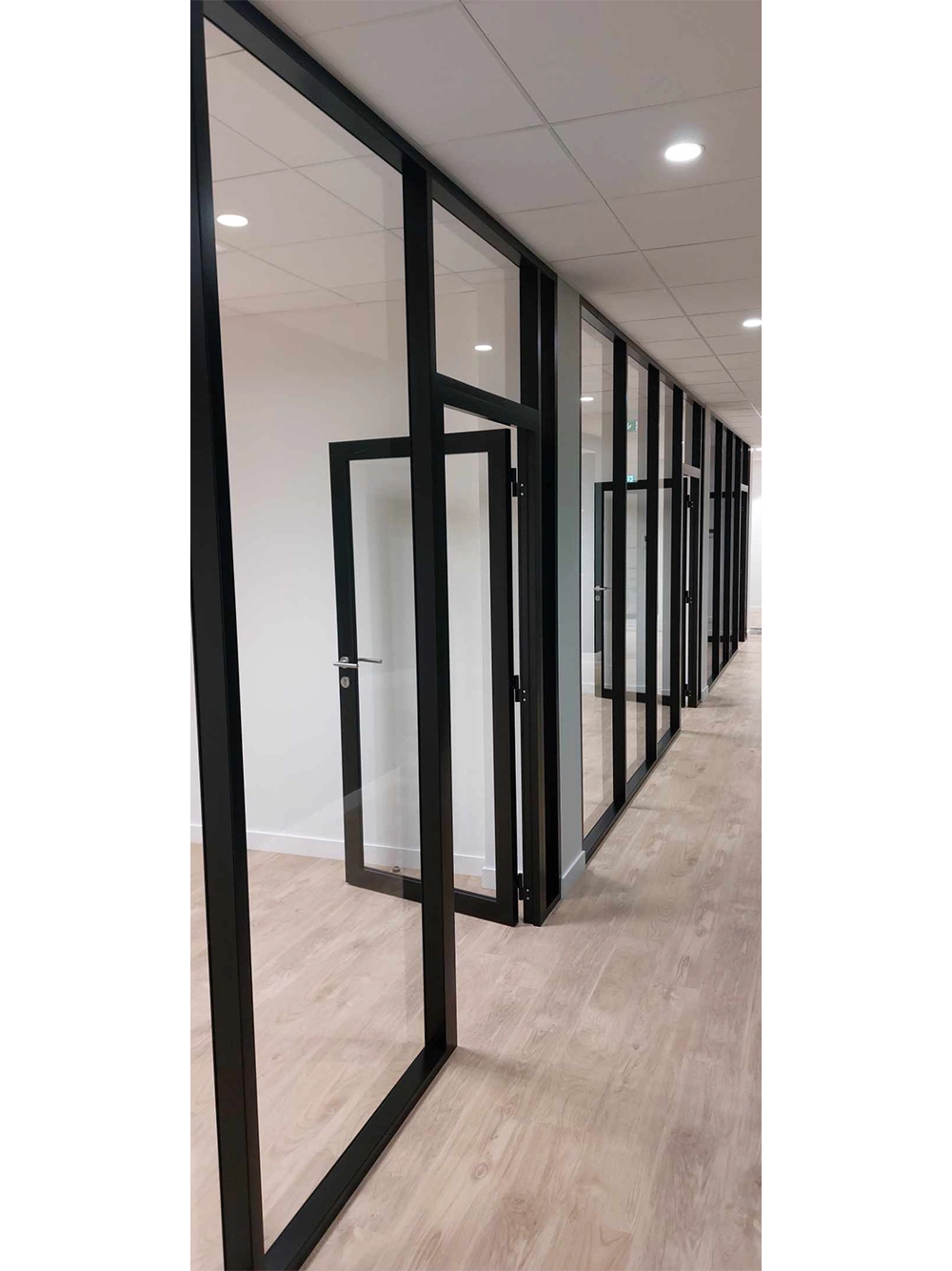 Verrière et cloisons modulaires en bois - SAS NOEL SEBASTIEN